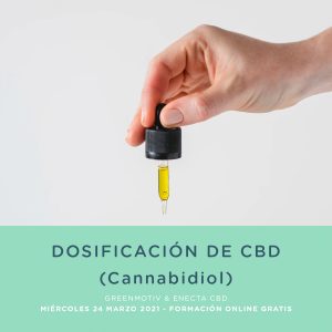 Formación gratuita Cannabis dosis de CBD Cannabidiol