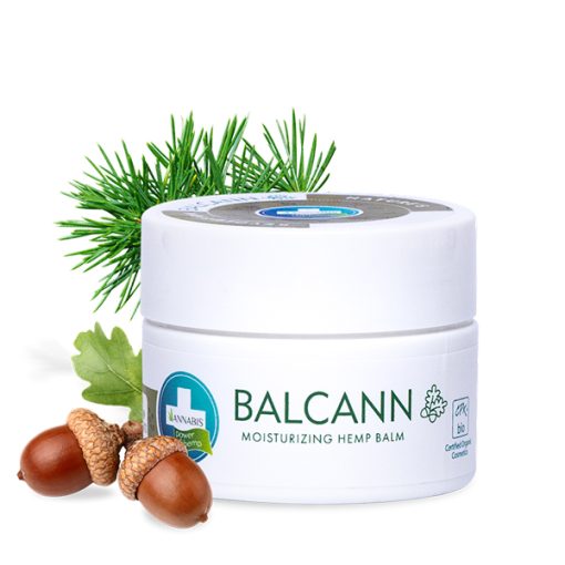 BALCANN BIO HEMP BALM 2 en 1 - Crema reparadora concentrada de Cannabis y Extracto de Roble