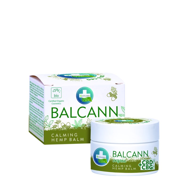 Crema CBD regeneradora piel atópica BALCANN CBD + CBG