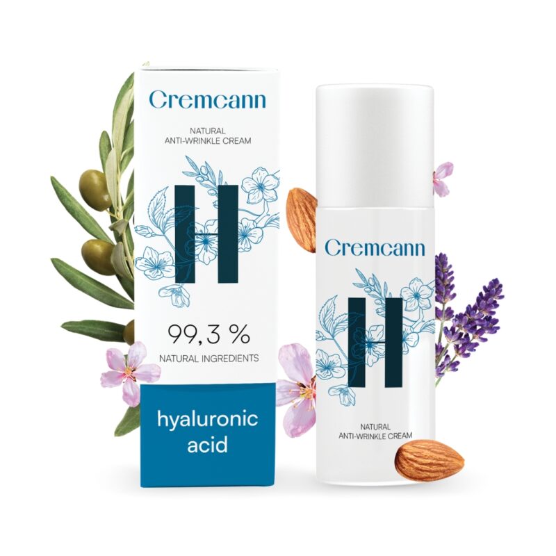 Cremcann Hyaluron 50ml natürliche Anti-Falten-Creme